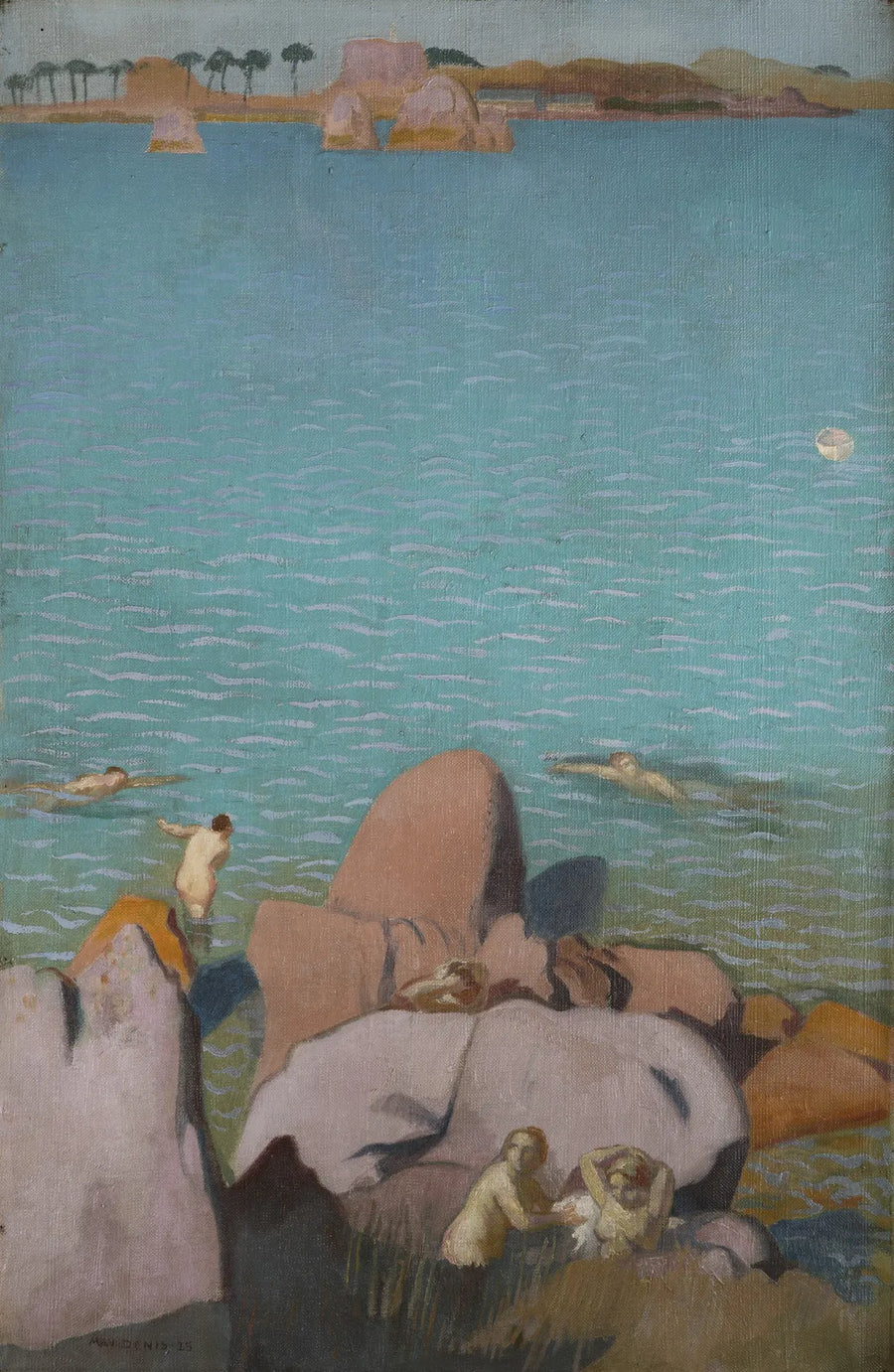 Badende kvinner ved Port-Blanc - Maurice Denis
