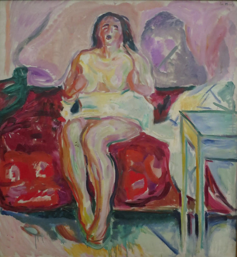 Morgengjesp - Edvard Munch
