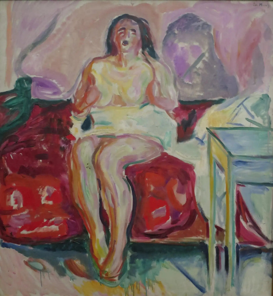 Morgengjesp - Edvard Munch