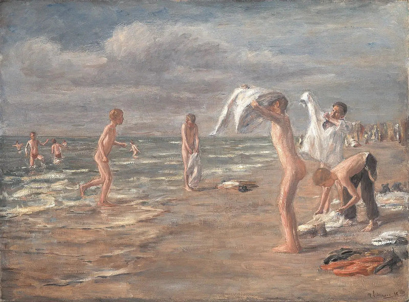Guttenes bad - Max Liebermann
