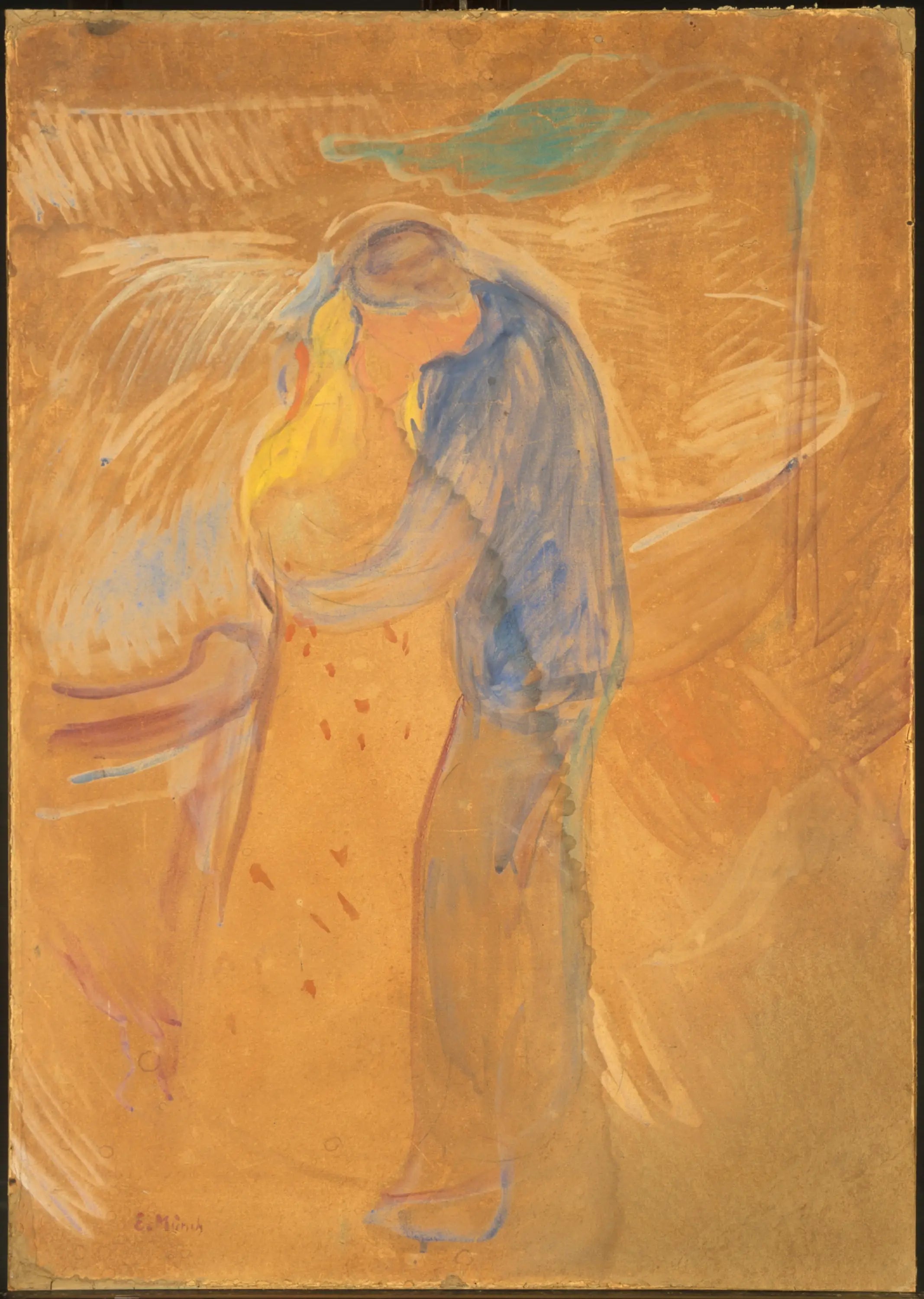 Reproduction du tableau « Baiser - Edvard Munch » par Alpha Reproduction en peinture à l’huile