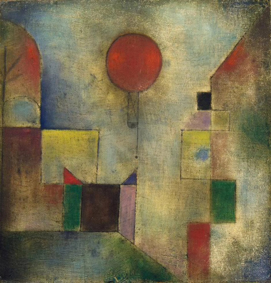 Rød ballong - Paul Klee