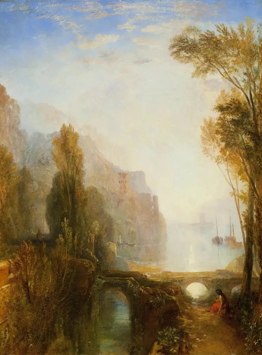 Banks of the Loire - J. M. W. Turner image 1 reproduction réalisée par Alpha Reproduction