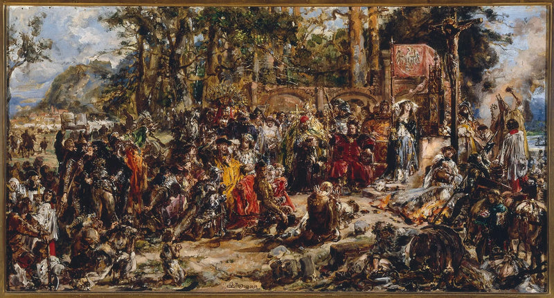 Dåp av Litauen, fra serien « Sivilisasjonens historie i Polen » - Jan Matejko

Source:
Baptême de la Lituanie, de la série « Histoire de la civilisation en Pologne » - Jan Matejko