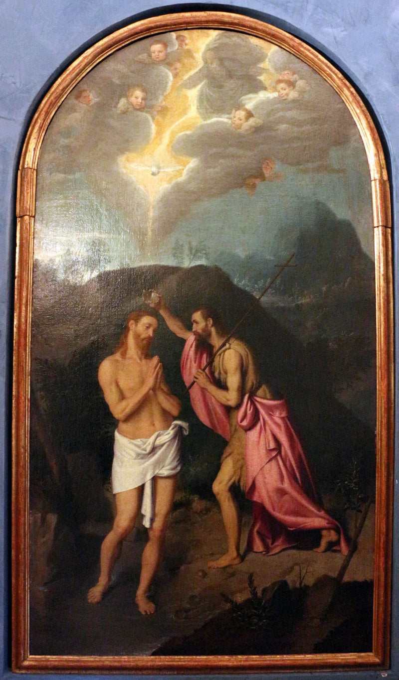Dåpen av Kristus - Giovanni Battista Moroni