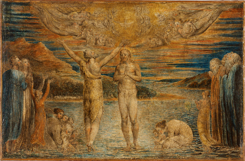 Dåpen av Kristus - William Blake