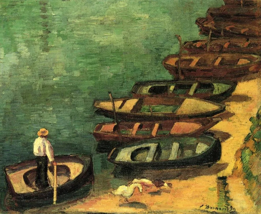 Pont-Aven-båter - Émile Bernard