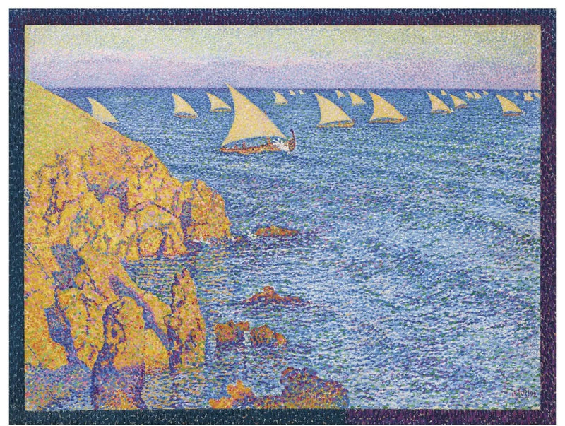 Fiskebåter – Middelhavet - Thé van Rysselberghe
