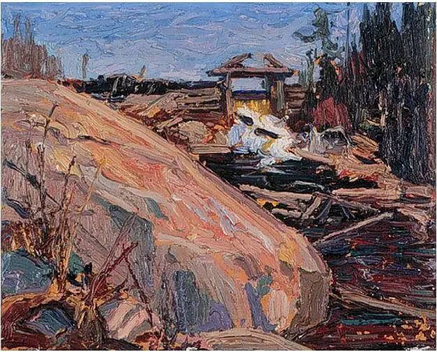 Trebarriere - Tom Thomson

Source:
Barrage de bois - Tom Thomson