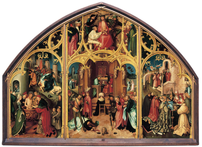 San Paolo-basilikaen utenfor murene - Hans Holbein den eldre