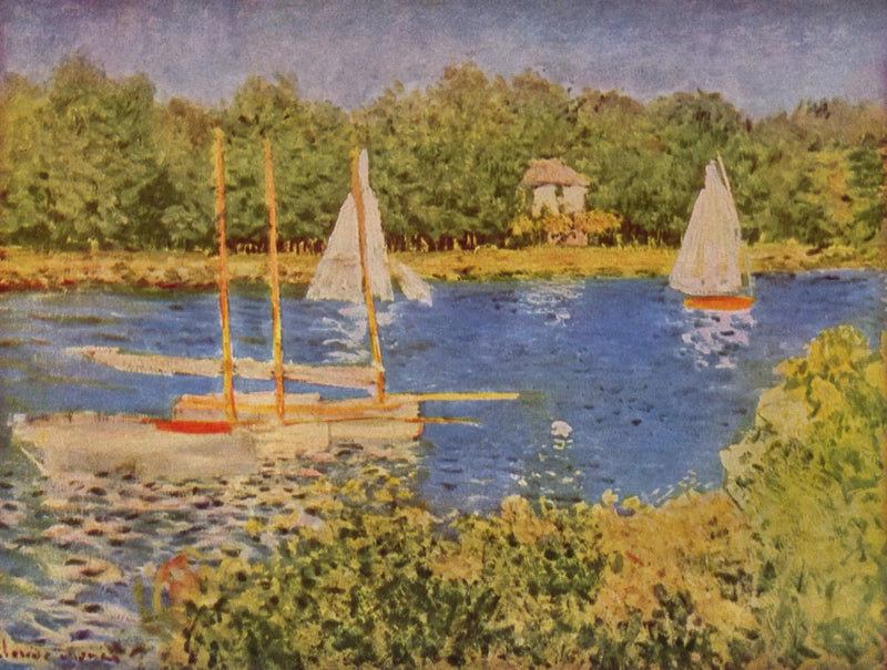 Argenteuil-bassenget W325 - Claude Monet
