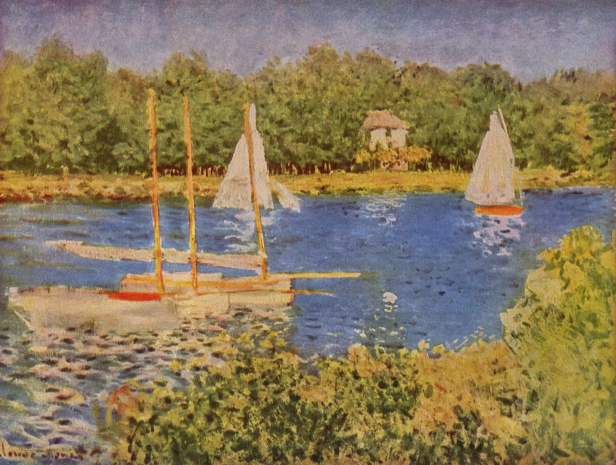 Argenteuil-bassenget W325 - Claude Monet
