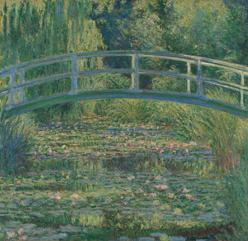 Vannliljebassenget, grønn harmoni - Claude Monet