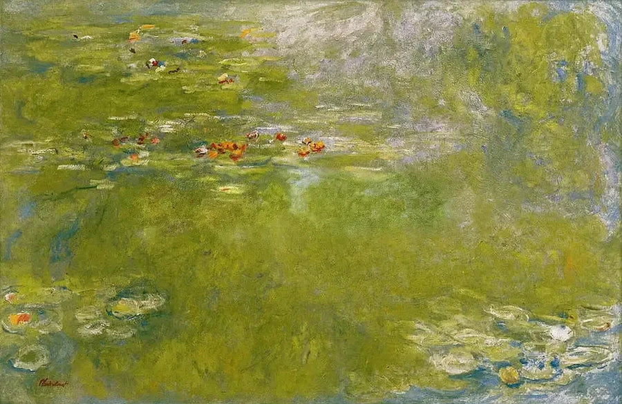 Vannliljebassenget, Folkwang W1883 - Claude Monet