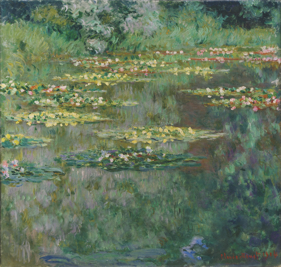 Vannliljebassenget W1666 - Claude Monet