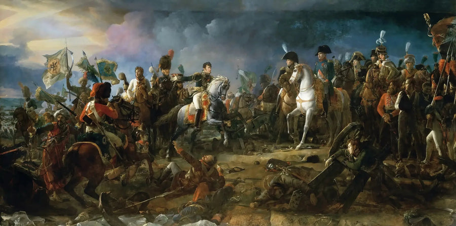 Slaget ved Austerlitz, 2. desember 1805 - François Gérard

Source:
Bataille d'Austerlitz, 2 décembre 1805 - François Gérard