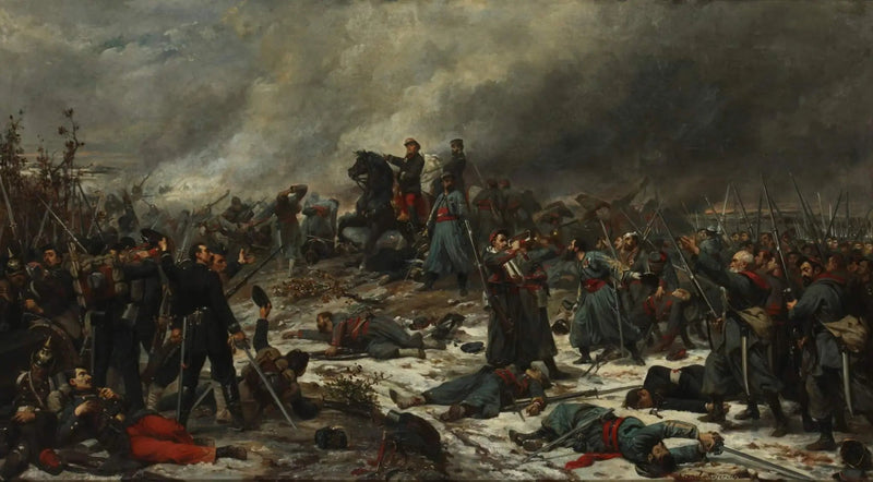 Slaget ved Auvours, 10. januar 1871 - Lionel Royer

Source:
Bataille d'Auvours, le 10 janvier 1871 - Lionel Royer