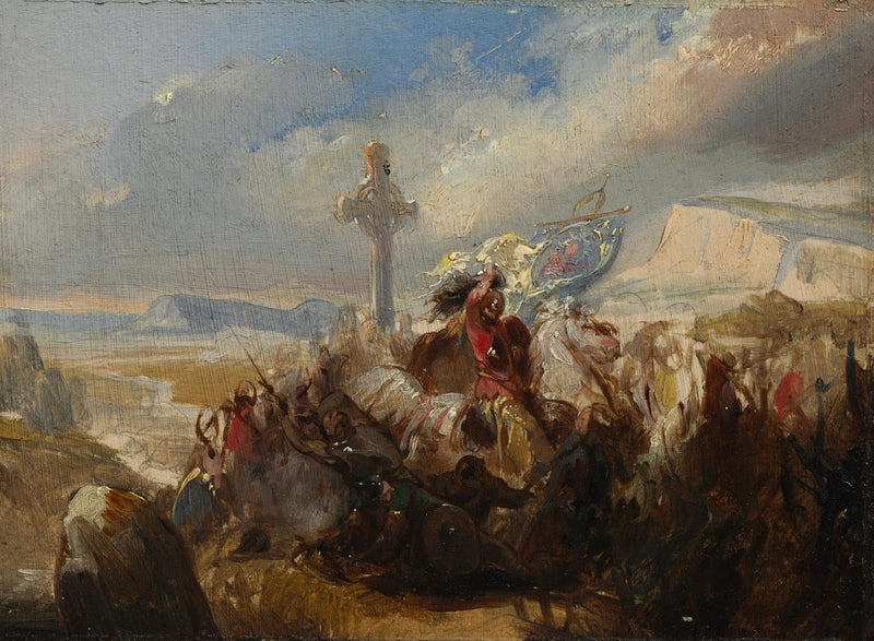 Slaget ved Poitiers, 25. oktober 732 - Charles de Steuben

Source:
Bataille de Poitiers, 25 octobre 732 - Charles de Steuben