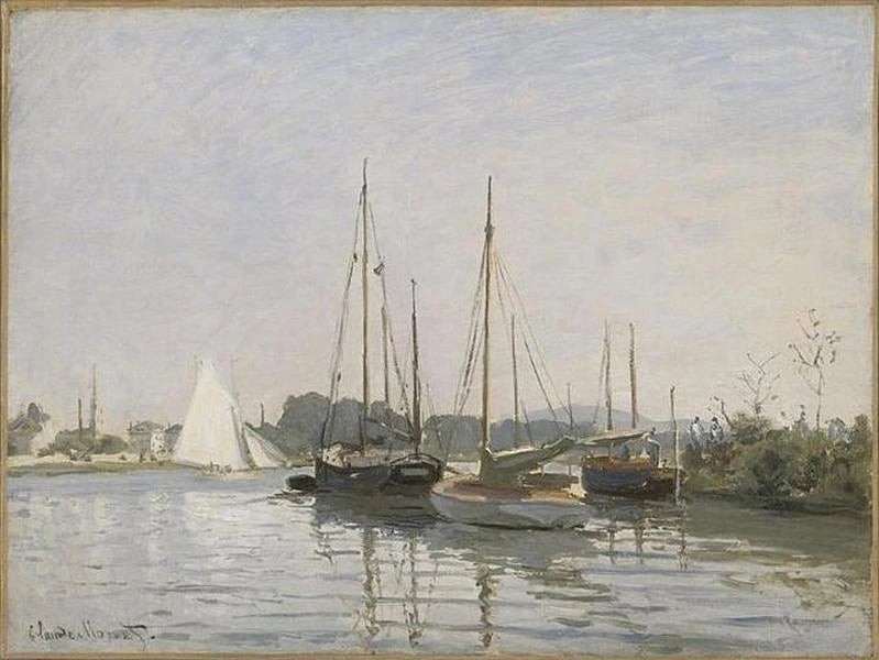 Lystbåter W229 - Claude Monet