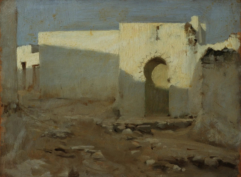Maurske bygninger i solen - John Singer Sargent