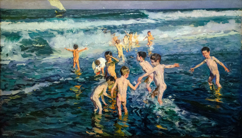 Strandskurker, Valencia - Joaquín Sorolla