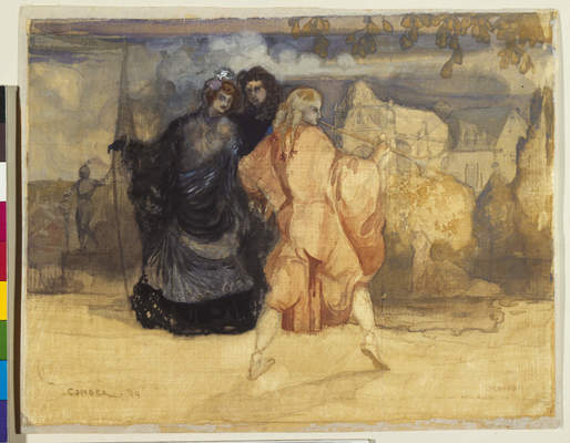 Beauvais - Den ustadige, Silen, svindleren - Charles Conder