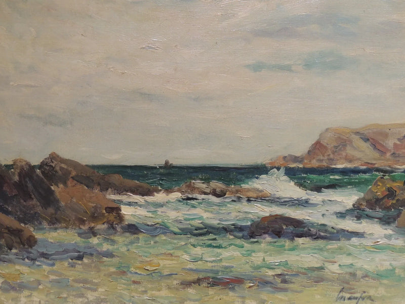 Belle-île i sjøen - Maxime Maufra