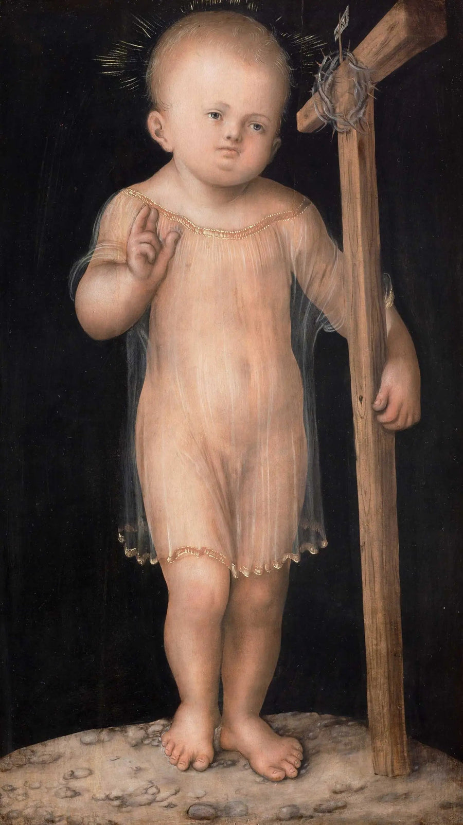 Velsignelsen av den lille Jesus - Lucas Cranach den eldre