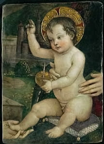 Velsignelsen av Barn Jesus - Pinturicchio