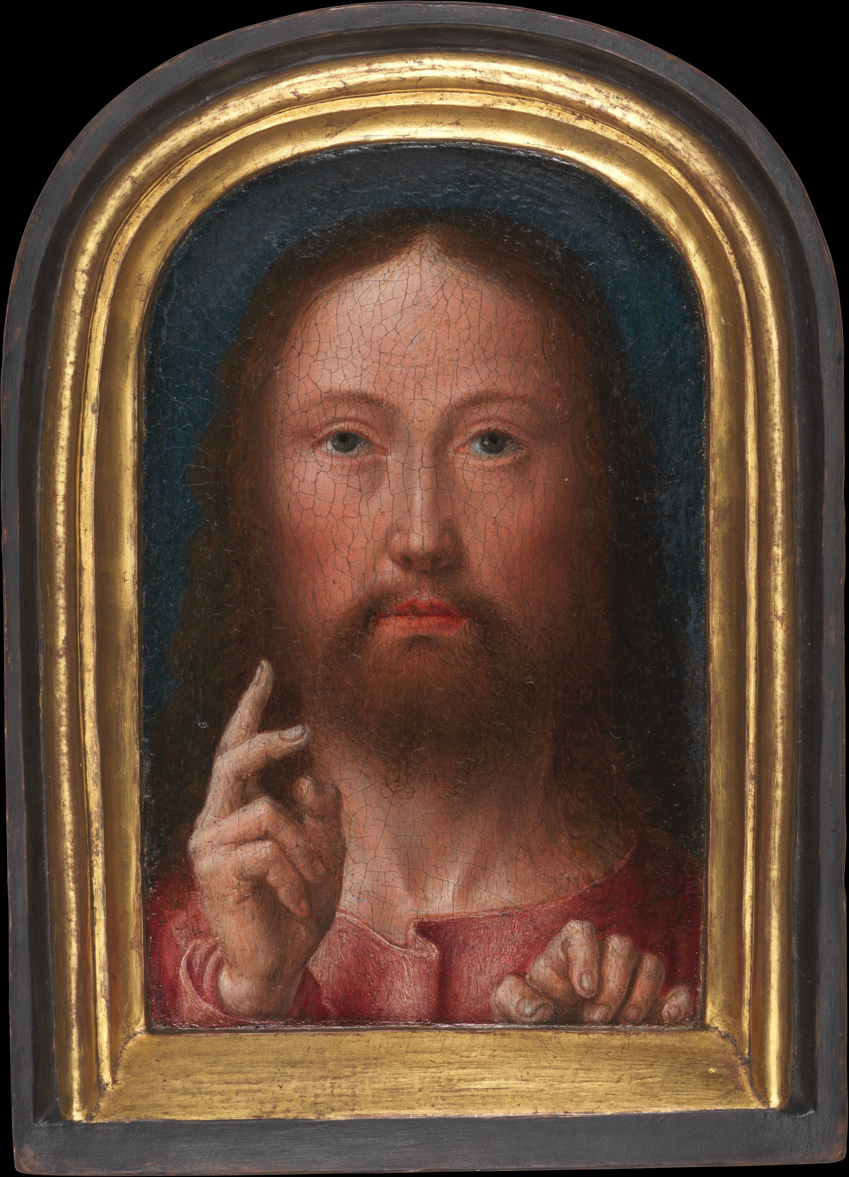 Bénédiction du Christ - Gérard David image 1 reproduction d’œuvre d’art à l’huile