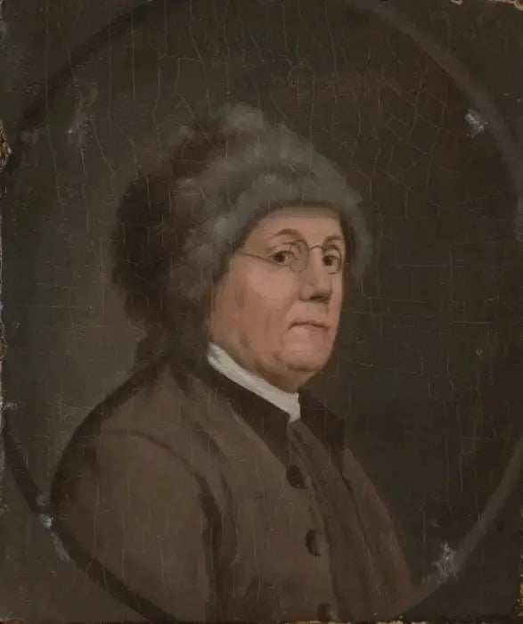 Benjamin Franklin (1706-1790), M.A. (hon.) 1763 - John Trumbull

Source:
Benjamin Franklin (1706-1790), M.A. (hon.) 1763 - John Trumbull