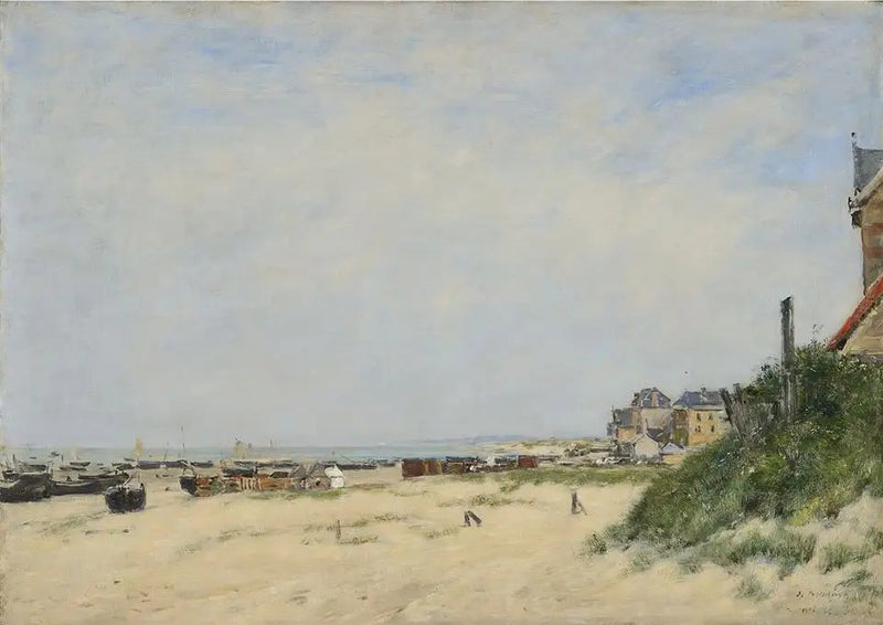 Berck, kysten - Eugène Boudin