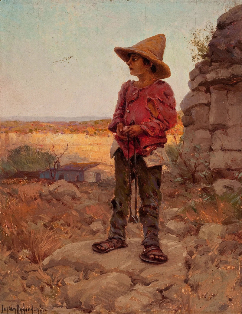 Geitebukk ved San Antonio-gruven - Julian Onderdonk