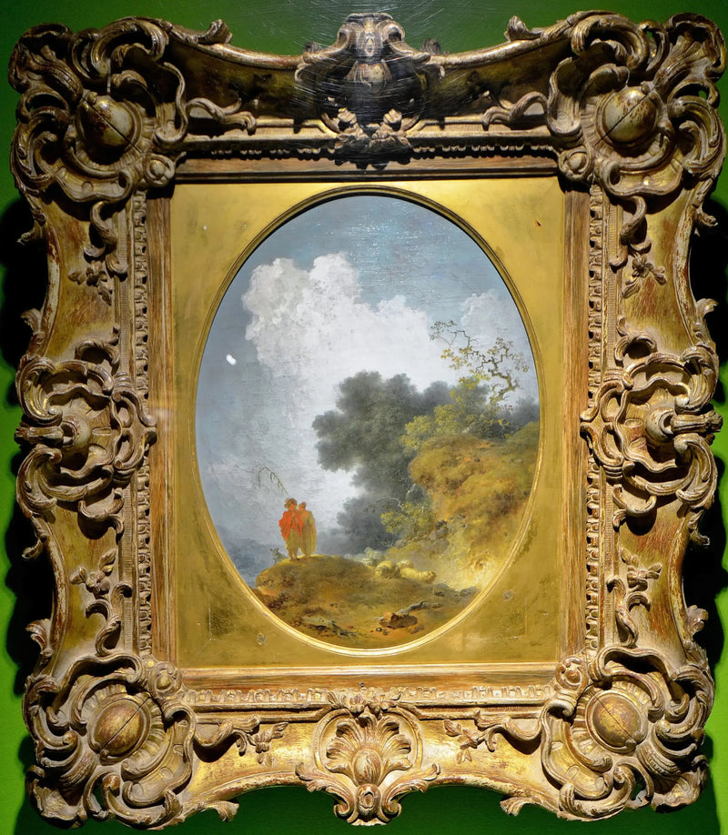 Berger i et landskap - Jean-Honoré Fragonard