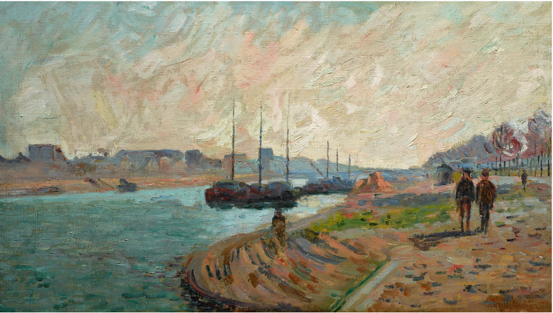 Berges de la Seine i Paris - Armand Guillaumin