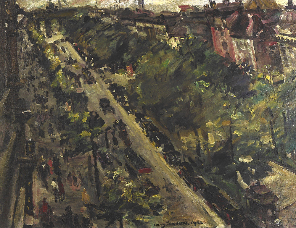 Berlin Unter den Linden - Lovis Corinth image 1 reproduction réalisée par Alpha Reproduction