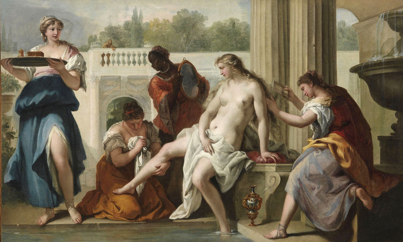 Bethsabé i badet sitt - Sebastiano Ricci