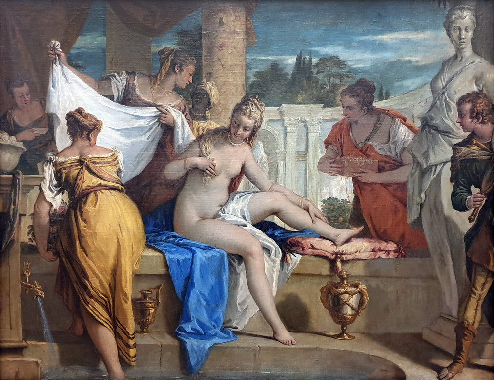 Bethsabée au bain - Sebastiano Ricci image 1 reproduction artisanale de tableau