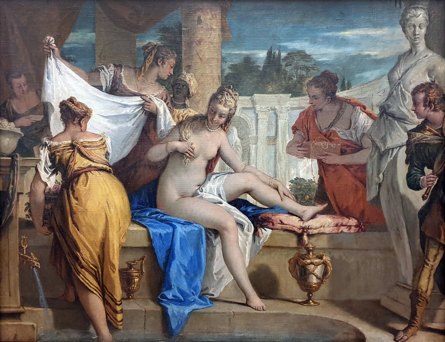 Bethsabé i badet - Sebastiano Ricci
