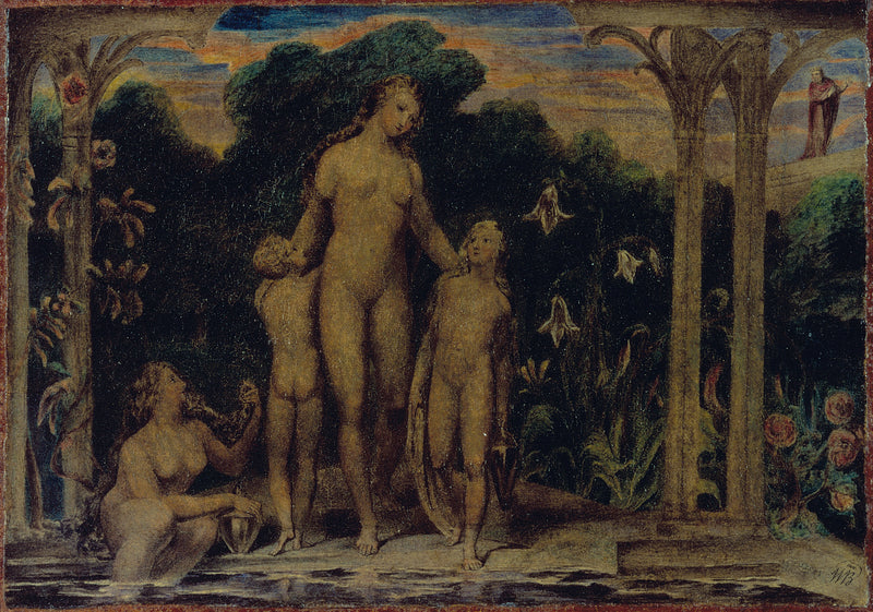 Bethsabé i badet - William Blake
