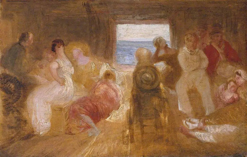 Mellom dekk - J. M. W. Turner