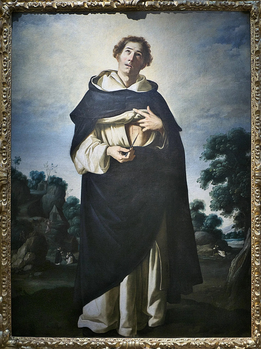 Velsignet Henrik Suso - Francisco de Zurbarán