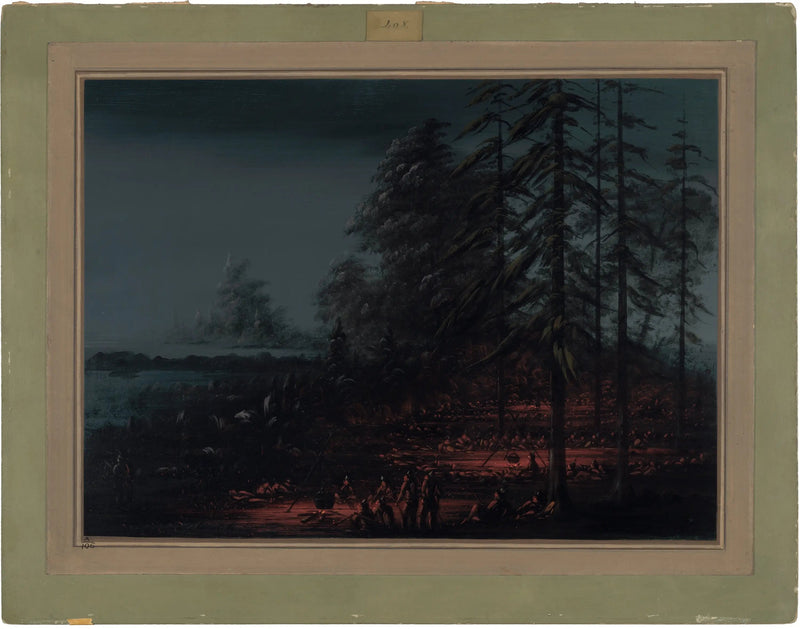 Bivouakk for en Sioux-krigsgruppe - George Catlin

Source:
Bivouac d'un groupe de guerre sioux - George Catlin