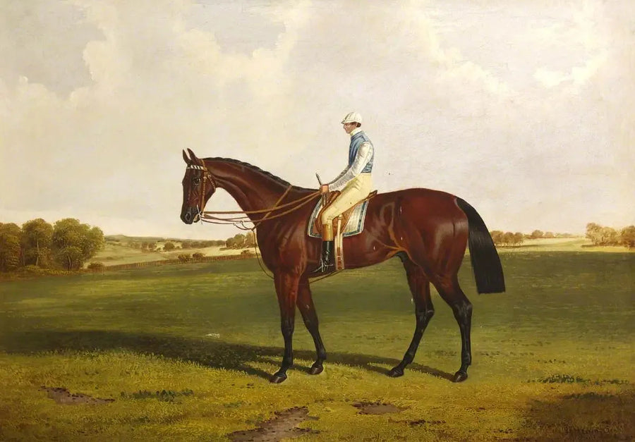Bloomsbury med S. Templeman Opp, i eierens og trenerens farger, W. Ridsdale - John Frederick Herring, Sr.

Source:
Bloomsbury' avec S. Templeman Up, aux couleurs du propriétaire et entraîneur, W. Ridsdale - John Frederick Herring, Sr.