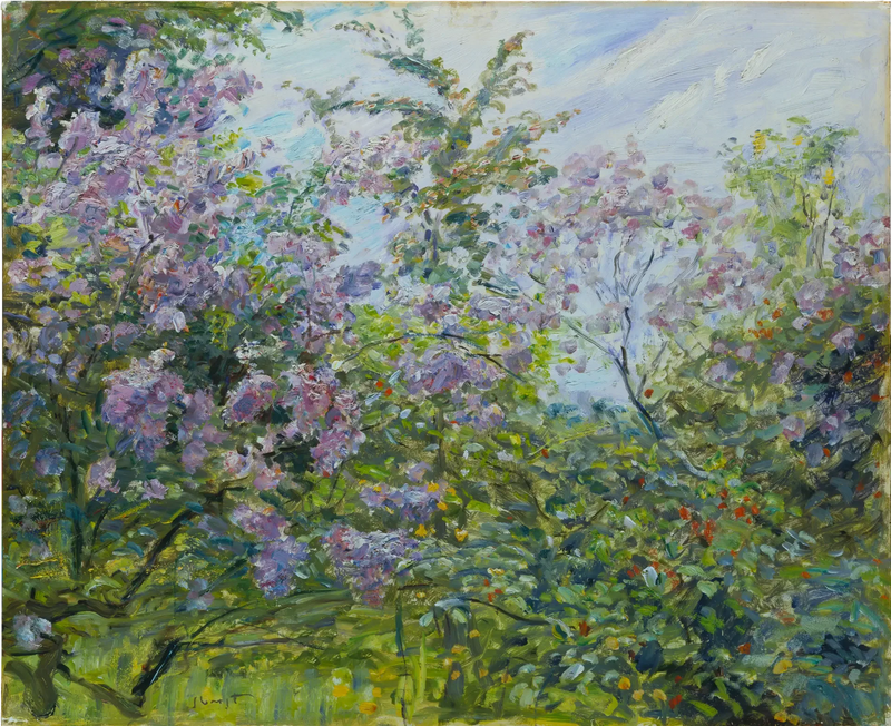 Blomstrende syrin - Max Slevogt