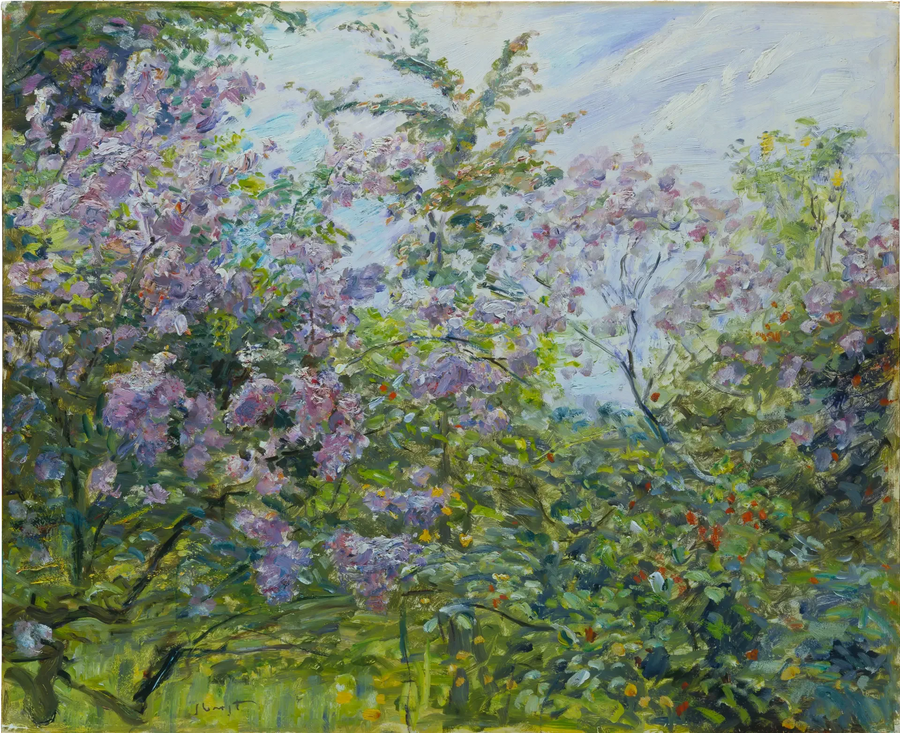 Blomstrende syrin - Max Slevogt