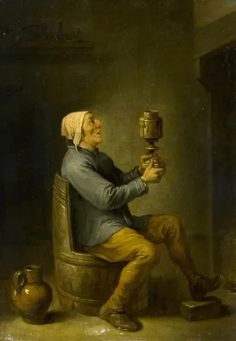 Boer sittende på en tønne-stol - David Teniers den Yngre

Source:
Boer assis sur une chaise tonneau - David Teniers le Jeune
