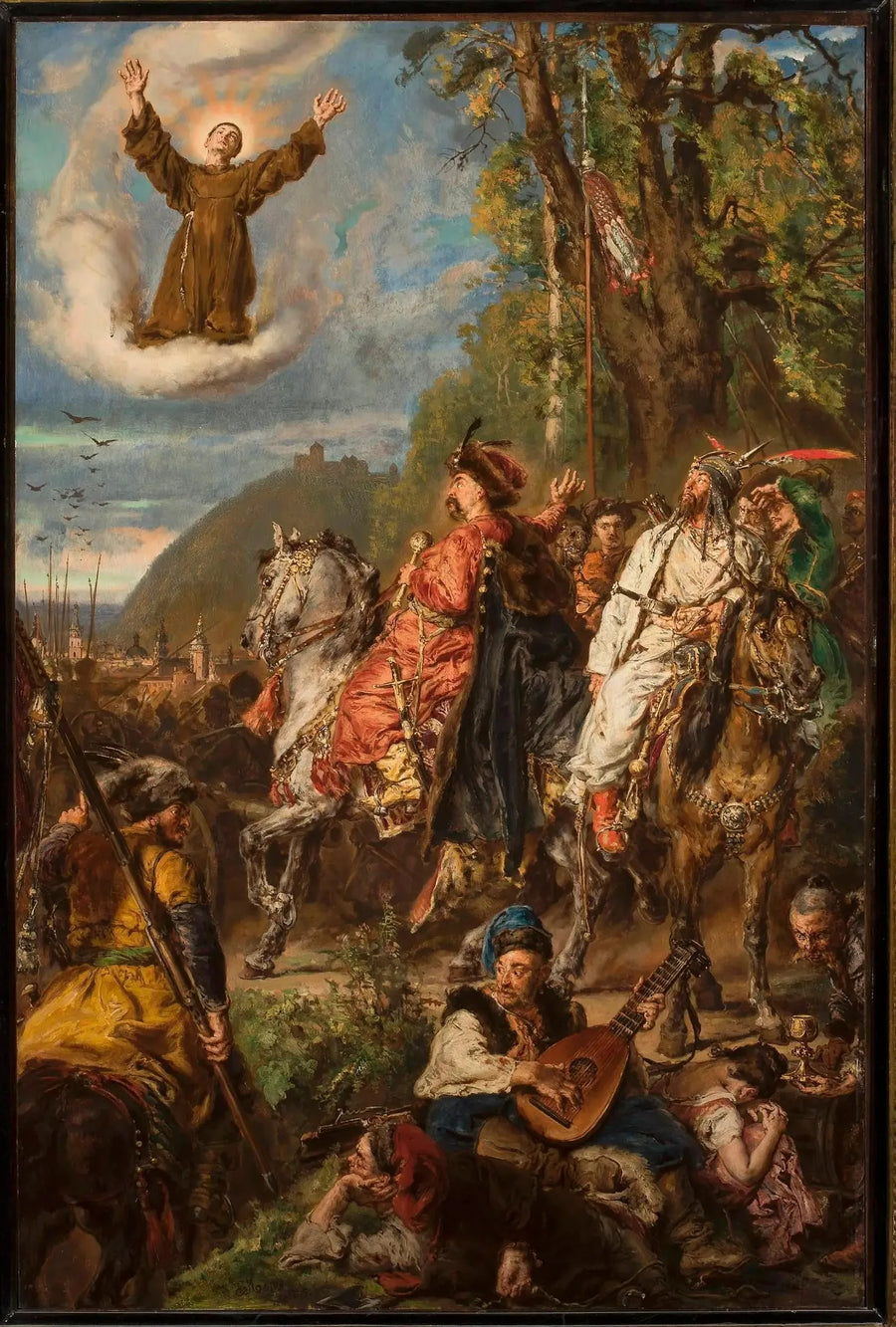 Bohdan Khmelnitski med Tugay Bey nær Lviv. - Jan Matejko

Source:
Bohdan Khmelnitski avec Tugay Bey près de Lvov. - Jan Matejko