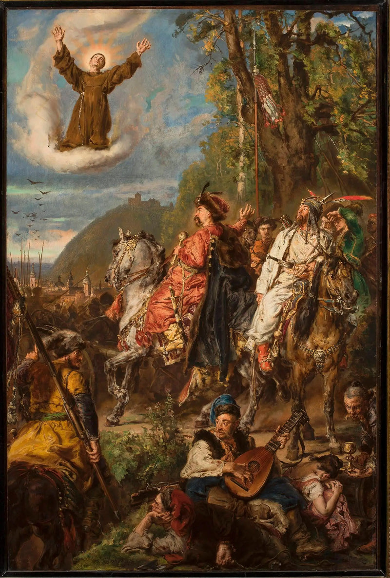 Bohdan Khmelnitski med Tugay Bey nær Lviv. - Jan Matejko

Source:
Bohdan Khmelnitski avec Tugay Bey près de Lvov. - Jan Matejko