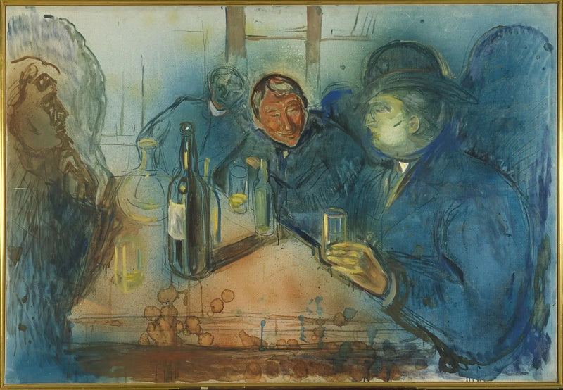 Bohemer fra Kristiania - Edvard Munch
